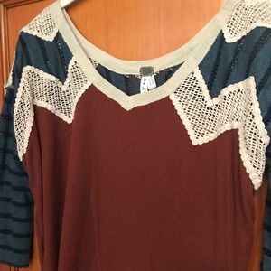 Free People jersey t-shirt